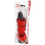Колодка 3-м с заземл. 16A IP44 KX-3e-RED-IP44 каучук. красн. Эра Б0068393 — изображение 5