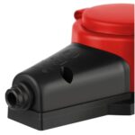 Колодка 1-м с заземл. 16A IP44 KX-1e-RED-IP44 каучук. красн. Эра Б0068412 — изображение 3