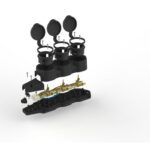 Колодка 3-м с заземл. 16A IP44 KX-3e-B-IP44 каучук. черн. Эра Б0068453 — изображение 6