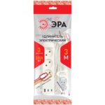 Удлинитель электрический U-3-3m-USB-W 3 розетки + 3xUSB A+C 3м 10А бел. Эра Б0069076 — изображение 5