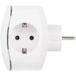 Разветвитель 3-м SP-3e-3USBAC-W + 3 USB A+C с заземл. со шторками 16А бел. Эра Б0069081 — изображение 3