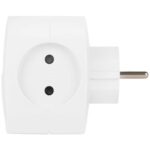 Разветвитель 4-м SP-4-3USBAC-W + 3 USB A+C со шторками 10А бел. Эра Б0069083 — изображение 3