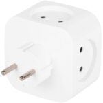 Разветвитель 4-м SP-4-3USBAC-W + 3 USB A+C со шторками 10А бел. Эра Б0069083 — изображение 4