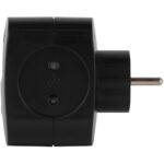 Разветвитель 4-м SP-4-3USBAC-B + 3 USB A+C со шторками 10А черн. Эра Б0069084 — изображение 3
