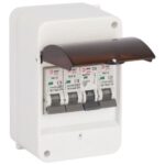 Корпус навесной SIMPLE КМПн 1/4 IP30 пластик.; прозр. крышка; бел. Эра Б0069239 — изображение 2