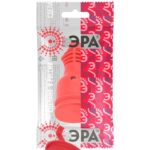 Розетка RX11-R-IP44 прямая с заземл. каучук красн. ЭРА Б0069326 — изображение 2