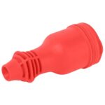 Розетка RX11-R-IP44 прямая с заземл. каучук красн. ЭРА Б0069326 — изображение 3