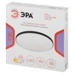 Светильник светодиодный Классик SPB-6 BK 24Вт 5000К Slim Base потолочн. без ДУ Эра Б0069771 — изображение 2