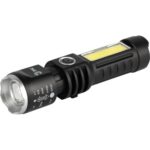 Фонарь светодиодный UA-403 универсальный аккумуляторный 5Вт LED+3Вт COB оптический Zoom 4 режима USB type-C Эра Б0069805 — изображение 3