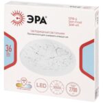 Светильник светодиодный SPB-6 Slim Frost 36W-4K 36Вт 4000К IP20 2700лм без ДУ Эра Б0071143 — изображение 7