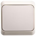 Выключатель 1-кл. ОП Этюд 10А IP20 крем. SE BA10-001K — изображение 2
