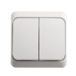 Выключатель 2-кл. ОП Этюд 10А IP20 бел. SE BA10-002B — изображение 4