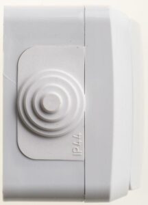 Переключатель проходной 1-кл. ОП Этюд 10А IP44 10AX сер. SE BA10-046C — изображение 3