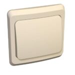 Выключатель 1-кл. СП Этюд 10А IP20 крем. SE BC10-001K — изображение 3
