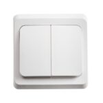 Выключатель 2-кл. СП Этюд 10А IP20 бел. SE BC10-002B — изображение 3