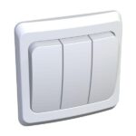 Выключатель 3-кл. СП Этюд 10А IP20 бел. SE BC10-003B — изображение 4