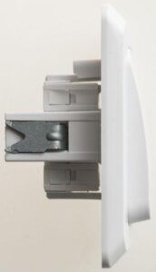 Переключатель проходной 1-кл. СП Этюд 10А IP20 бел. SE BC10-004B — изображение 2