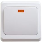 Выключатель 1-кл. СП Этюд 10А IP20 с подсветкой бел. SE BC10-005B — изображение 2