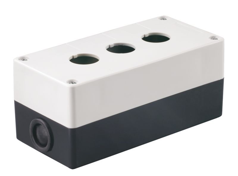 BKP10-3-K01_1.jpeg Корпус КП 103 3-м для кнопок IEK BKP10-3-K01 — изображение 1