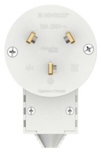 Вилка силовая СП Blanca 2P+E 32А 250В бел. SE BLNSV003231 — изображение 2