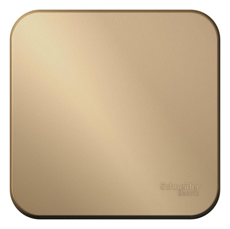 BLNVA101014_2.jpeg Выключатель 1-кл. ОП Blanca 10А IP20 (сх. 1) 250В с изолир. пластиной титан SE BLNVA101014 — изображение 1