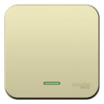 Выключатель 1-кл. ОП Blanca 10А IP20 (сх. 1) 250В с подсветкой с изолир. пластиной беж. SE BLNVA101117 — изображение 5
