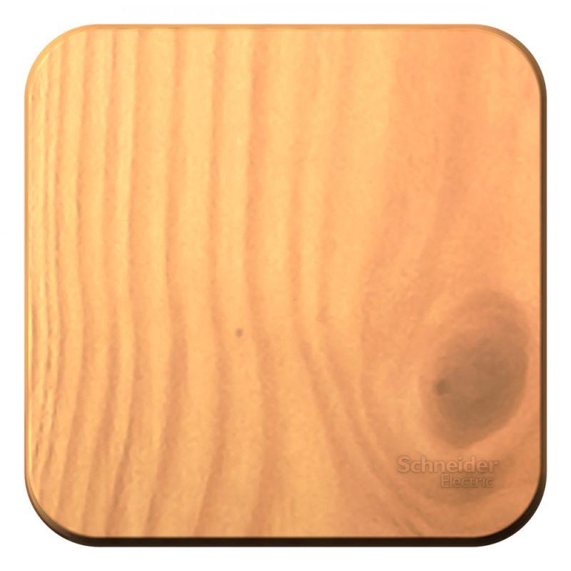 BLNVA106015_2.jpeg Переключатель проходной 1-кл. ОП Blanca 10А IP20 (сх. 6) 250В с изолир. пластиной ясень SE BLNVA106015 — изображение 1