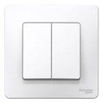Выключатель 2-кл. СП Blanca 10А IP20 (сх. 5) 250В бел. SE BLNVS010501 — изображение 2