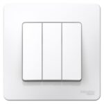 Выключатель 3-кл. СП Blanca 10А IP20 (сх. 1+1+1) 250В бел. SE BLNVS100501 — изображение 2
