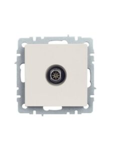 Розетка телевизионная оконечная TV СП Brite РТВ11-0-БрЖ механизм жемчуж. IEK BR-A10-O-K36 — изображение 7