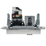 Розетка компьютерная + телевизионная 2-м Brite РТВ/РК12-БрБ RJ45 кат.5E + TV механизм бел. IEK BR-AK20-1-K01 — изображение 3