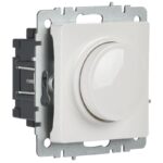 Светорегулятор СП BRITE пов-наж. 600Вт СС10-1-0-БрБ механизм бел. IEK BR-D20-0600-K01 — изображение 3