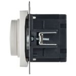 Светорегулятор СП BRITE пов-наж. 600Вт СС10-1-0-БрБ механизм бел. IEK BR-D20-0600-K01 — изображение 2