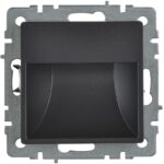 Подсветка светодиодная BRITE встраив. ПЛ20-БрЧ механизм черн. IEK BR-FL20-K02 — изображение 5