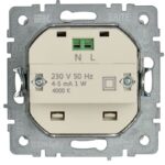 Подсветка светодиодная BRITE встраив. ПЛ20-БрКр механизм беж. IEK BR-FL20-K10 — изображение 2