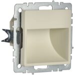 Подсветка светодиодная BRITE встраив. ПЛ20-БрКр механизм беж. IEK BR-FL20-K10 — изображение 3