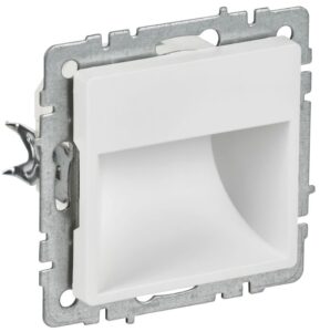 Подсветка светодиодная BRITE ПЛ20-БрАБ встраив. механизм арктич. бел. IEK BR-FL20-K91