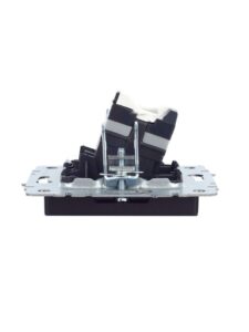 Розетка компьютерная СП RJ45 кат.5E BRITE РК10-БрЧ механизм черн. IEK BR-K10-1-K02 — изображение 5