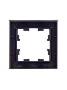 Рамка 1-м BRITE РУ-1-БрС сталь IEK BR-M12-K46 — изображение 4