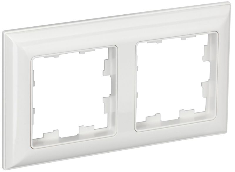 BR-M22-12-K01_1.jpeg Рамка 2-м BRITE РУ-2-Бр бел./бел. IEK BR-M22-12-K01 — изображение 1