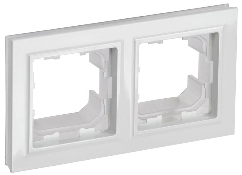 BR-M22-44-K01_1.jpeg Рамка 2-м IP44 BRITE РУ-2-БрБ-44 бел. IEK BR-M22-44-K01 — изображение 1