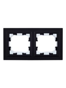 Рамка 2-м IP44 BRITE РУ-2-БрЧ-44 черн. IEK BR-M22-44-K02 — изображение 5