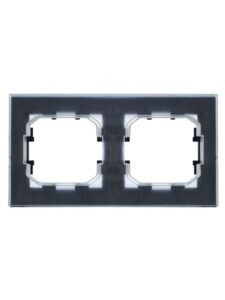 Рамка 2-м IP44 BRITE РУ-2-БрЧ-44 черн. IEK BR-M22-44-K02 — изображение 3