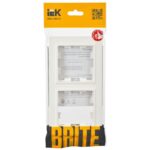 Рамка 2-м BRITE РУ-2-БрБ бел. IEK BR-M22-K01 — изображение 6
