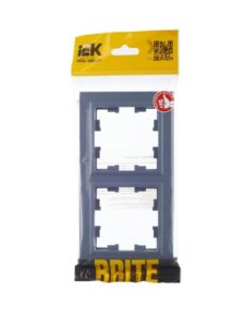 Рамка 2-м BRITE РУ-2-БрМ маренго IEK BR-M22-K35 — изображение 4