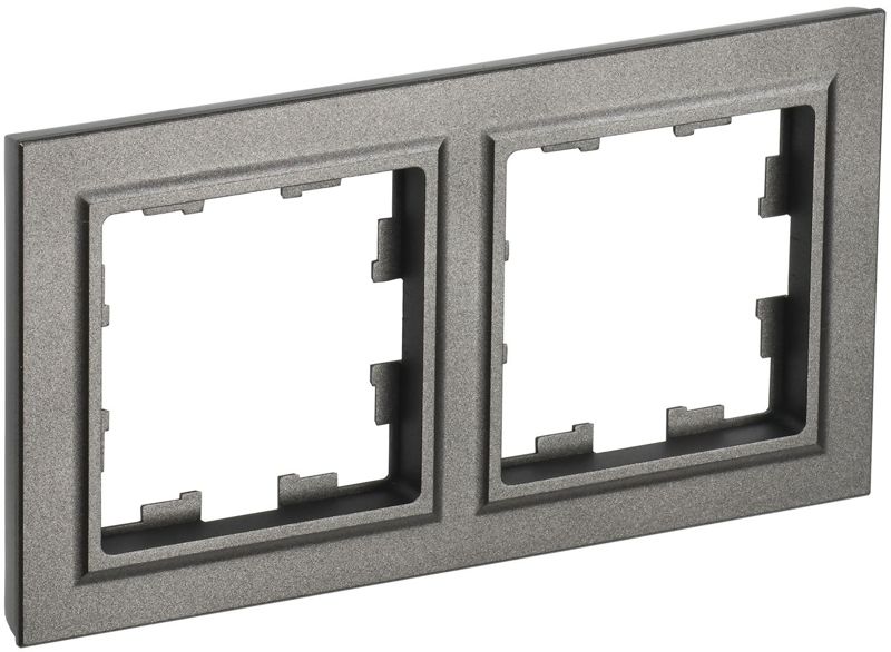 BR-M22-K37_1.jpeg Рамка 2-м BRITE РУ-2-БрШ шампань IEK BR-M22-K37 — изображение 1