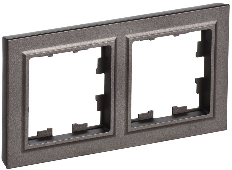 BR-M22-K45_1.jpeg Рамка 2-м BRITE РУ-2-БрТБ бронза IEK BR-M22-K45 — изображение 1