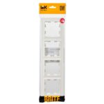 Рамка 4-м BRITE РУ-4-БрБ бел. IEK BR-M42-K01 — изображение 6