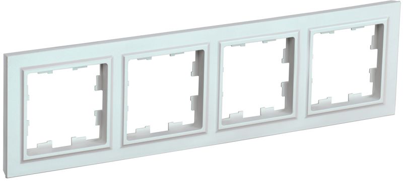 BR-M42-K36_1.jpeg Рамка 4-м BRITE РУ-4-БрЖ жемчуж. IEK BR-M42-K36 — изображение 1