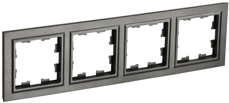 BR-M42-K45_1.jpeg Рамка 4-м BRITE РУ-4-БрТБ бронза IEK BR-M42-K45 — изображение 1
